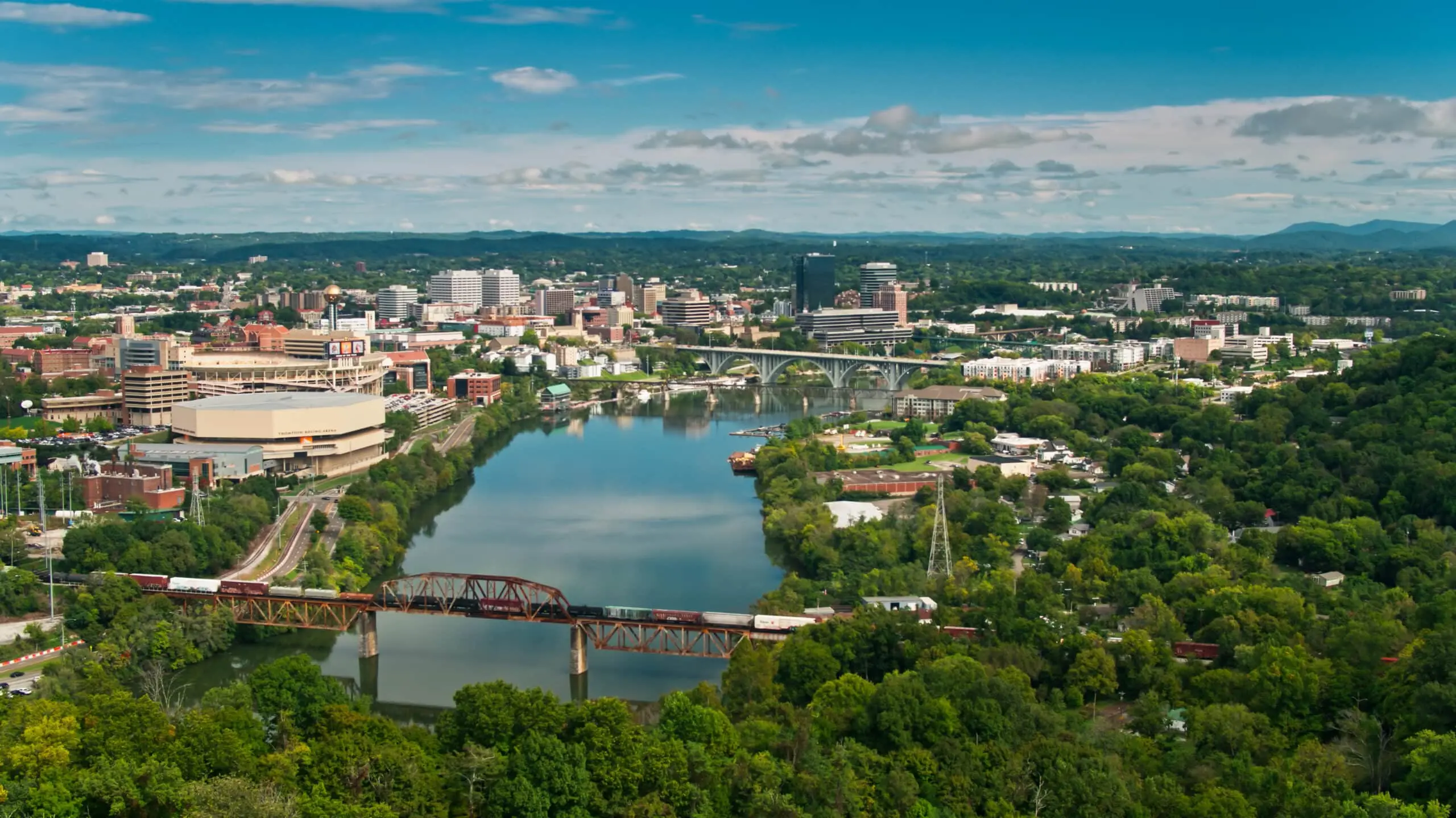 Knoxville Surrounded by Forest